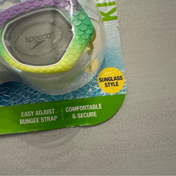 Speedo Sunny Vibes Pop Goggle Features Sunglass Style Anti-Fog Kids Ages 3-6 NWT - Picture 3 of 6